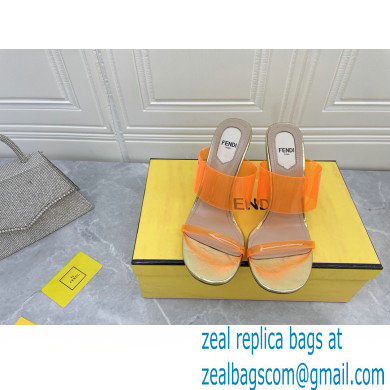 Fendi First Heel 9.5cm PVC TPU High-heeled Sandals 02 2022