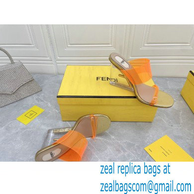 Fendi First Heel 9.5cm PVC TPU High-heeled Sandals 02 2022 - Click Image to Close