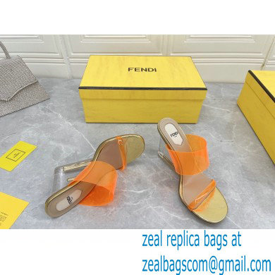 Fendi First Heel 9.5cm PVC TPU High-heeled Sandals 02 2022 - Click Image to Close