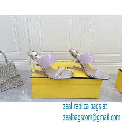 Fendi First Heel 9.5cm PVC TPU High-heeled Sandals 03 2022