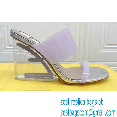 Fendi First Heel 9.5cm PVC TPU High-heeled Sandals 03 2022