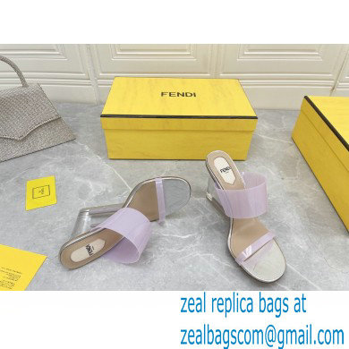 Fendi First Heel 9.5cm PVC TPU High-heeled Sandals 03 2022 - Click Image to Close