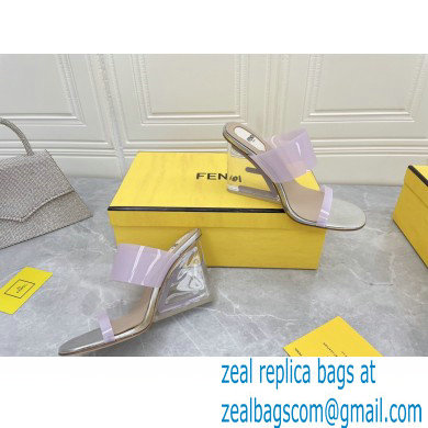 Fendi First Heel 9.5cm PVC TPU High-heeled Sandals 03 2022