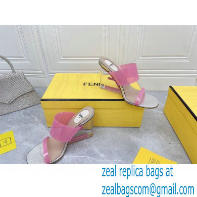 Fendi First Heel 9.5cm PVC TPU High-heeled Sandals 04 2022 - Click Image to Close