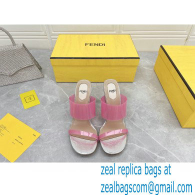 Fendi First Heel 9.5cm PVC TPU High-heeled Sandals 04 2022