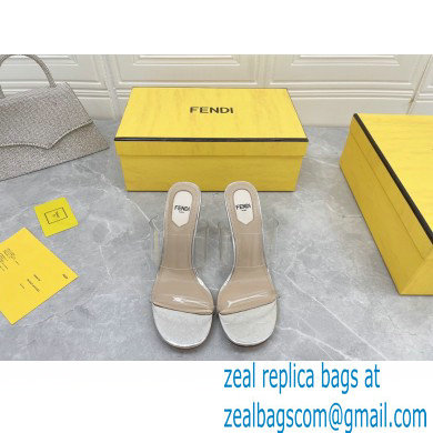 Fendi First Heel 9.5cm PVC TPU High-heeled Sandals 05 2022