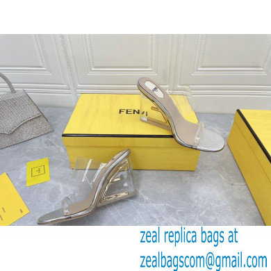 Fendi First Heel 9.5cm PVC TPU High-heeled Sandals 05 2022