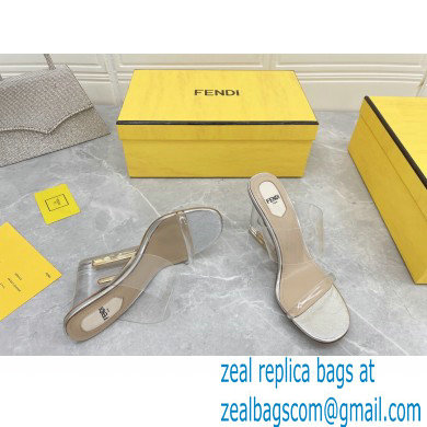 Fendi First Heel 9.5cm PVC TPU High-heeled Sandals 05 2022 - Click Image to Close