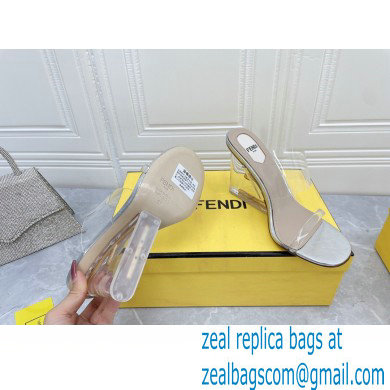 Fendi First Heel 9.5cm PVC TPU High-heeled Sandals 05 2022 - Click Image to Close