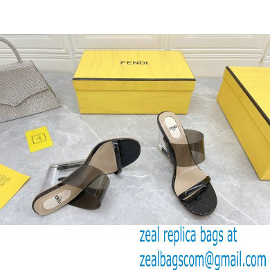 Fendi First Heel 9.5cm PVC TPU High-heeled Sandals 06 2022