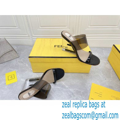 Fendi First Heel 9.5cm PVC TPU High-heeled Sandals 06 2022 - Click Image to Close