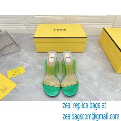 Fendi First Heel 9.5cm PVC TPU High-heeled Sandals 07 2022