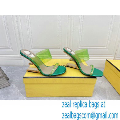 Fendi First Heel 9.5cm PVC TPU High-heeled Sandals 07 2022