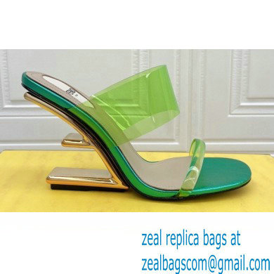 Fendi First Heel 9.5cm PVC TPU High-heeled Sandals 07 2022