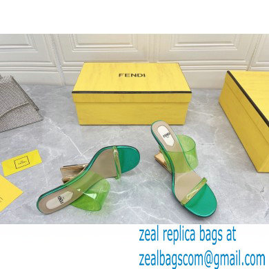 Fendi First Heel 9.5cm PVC TPU High-heeled Sandals 07 2022