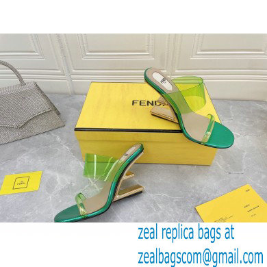 Fendi First Heel 9.5cm PVC TPU High-heeled Sandals 07 2022