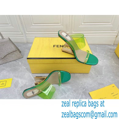 Fendi First Heel 9.5cm PVC TPU High-heeled Sandals 07 2022 - Click Image to Close