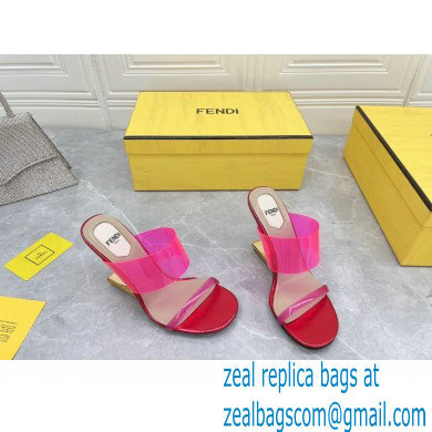 Fendi First Heel 9.5cm PVC TPU High-heeled Sandals 08 2022 - Click Image to Close