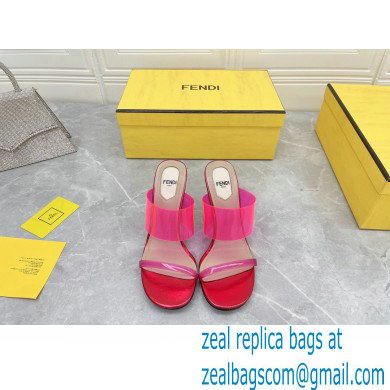 Fendi First Heel 9.5cm PVC TPU High-heeled Sandals 08 2022