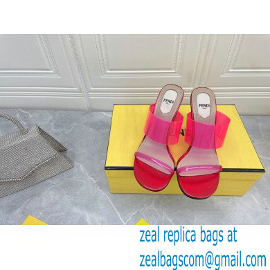 Fendi First Heel 9.5cm PVC TPU High-heeled Sandals 08 2022