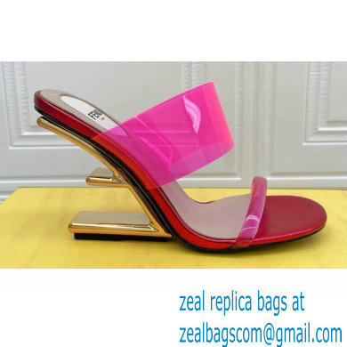 Fendi First Heel 9.5cm PVC TPU High-heeled Sandals 08 2022