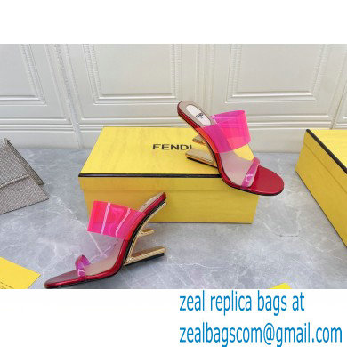 Fendi First Heel 9.5cm PVC TPU High-heeled Sandals 08 2022 - Click Image to Close