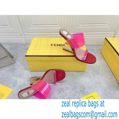 Fendi First Heel 9.5cm PVC TPU High-heeled Sandals 08 2022