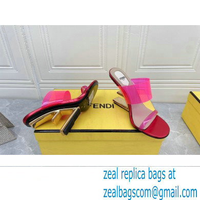 Fendi First Heel 9.5cm PVC TPU High-heeled Sandals 08 2022 - Click Image to Close