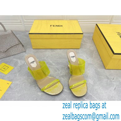 Fendi First Heel 9.5cm PVC TPU High-heeled Sandals 09 2022 - Click Image to Close