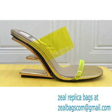 Fendi First Heel 9.5cm PVC TPU High-heeled Sandals 09 2022 - Click Image to Close