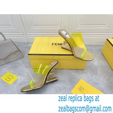 Fendi First Heel 9.5cm PVC TPU High-heeled Sandals 09 2022 - Click Image to Close