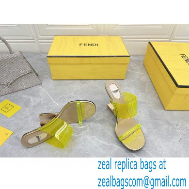 Fendi First Heel 9.5cm PVC TPU High-heeled Sandals 09 2022