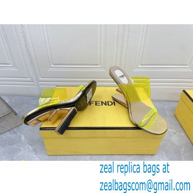 Fendi First Heel 9.5cm PVC TPU High-heeled Sandals 09 2022