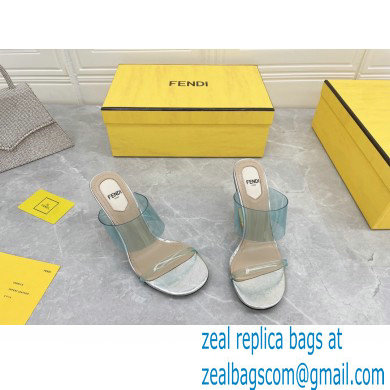 Fendi First Heel 9.5cm PVC TPU High-heeled Sandals 10 2022 - Click Image to Close