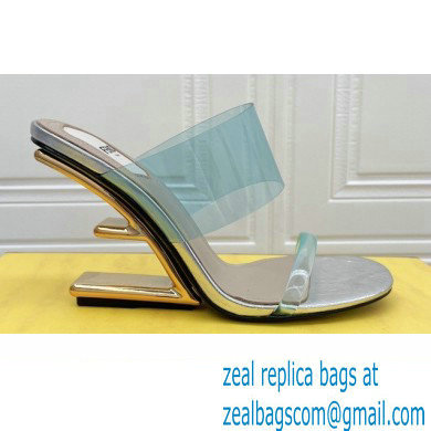 Fendi First Heel 9.5cm PVC TPU High-heeled Sandals 10 2022