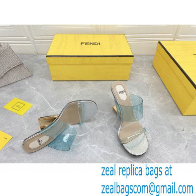 Fendi First Heel 9.5cm PVC TPU High-heeled Sandals 10 2022