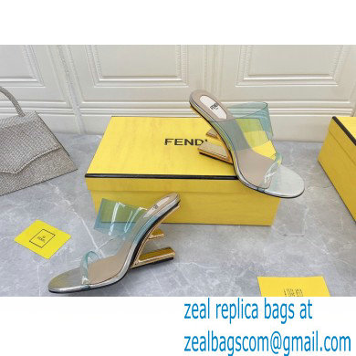 Fendi First Heel 9.5cm PVC TPU High-heeled Sandals 10 2022 - Click Image to Close