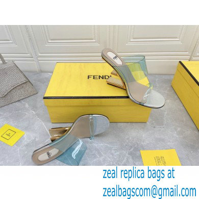 Fendi First Heel 9.5cm PVC TPU High-heeled Sandals 10 2022 - Click Image to Close