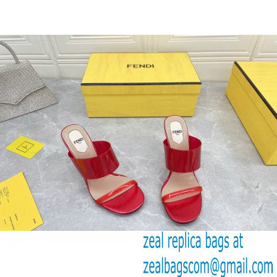 Fendi First Heel 9.5cm PVC TPU High-heeled Sandals 11 2022