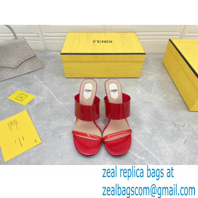 Fendi First Heel 9.5cm PVC TPU High-heeled Sandals 11 2022 - Click Image to Close