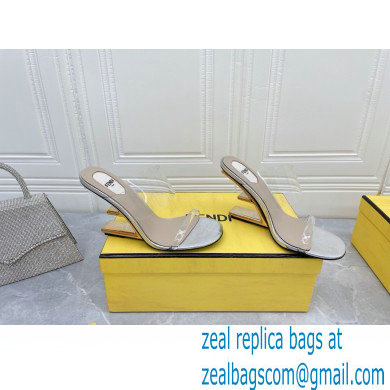 Fendi First Heel 9.5cm PVC TPU High-heeled Sandals 12 2022 - Click Image to Close