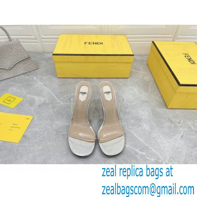 Fendi First Heel 9.5cm PVC TPU High-heeled Sandals 12 2022