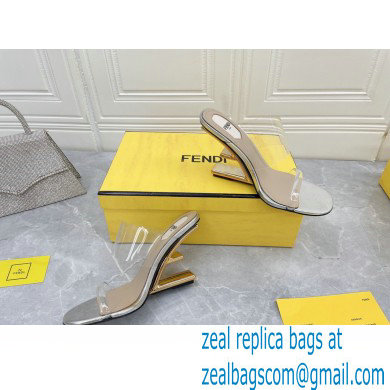 Fendi First Heel 9.5cm PVC TPU High-heeled Sandals 12 2022