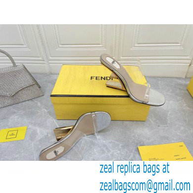 Fendi First Heel 9.5cm PVC TPU High-heeled Sandals 12 2022 - Click Image to Close