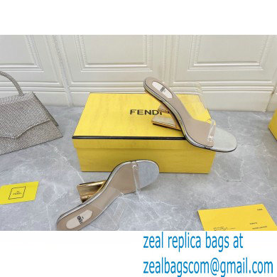 Fendi First Heel 9.5cm PVC TPU High-heeled Sandals 12 2022