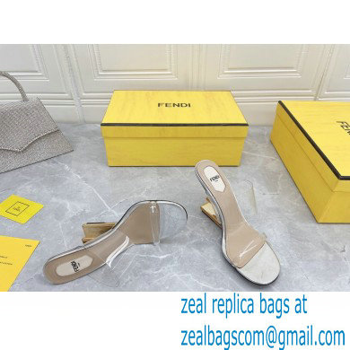 Fendi First Heel 9.5cm PVC TPU High-heeled Sandals 12 2022 - Click Image to Close