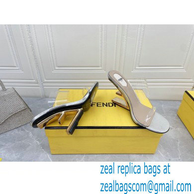 Fendi First Heel 9.5cm PVC TPU High-heeled Sandals 12 2022