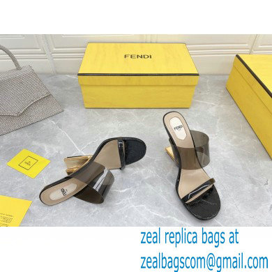 Fendi First Heel 9.5cm PVC TPU High-heeled Sandals 13 2022 - Click Image to Close