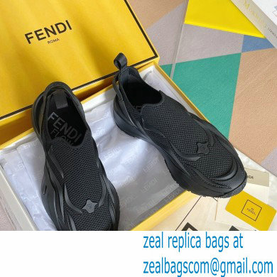 Fendi Flow mesh running Sneakers Black 2022 - Click Image to Close