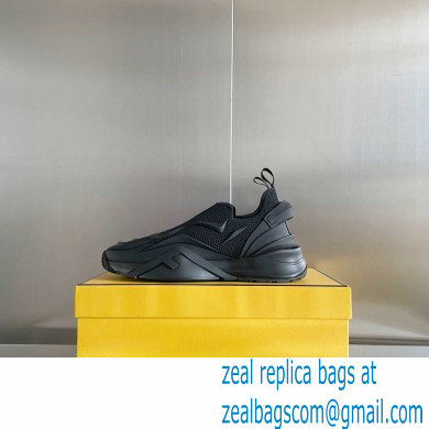 Fendi Flow mesh running Sneakers Black 2022 - Click Image to Close